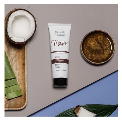 Black Up Masque Nutrition Intense Cheveux Texturés