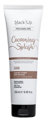 Black Up Soin Nettoyant Sans Mousse Cheveux Texturés Cocooning Splash