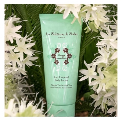 La Sultane de Saba Lait Corporel Fleur de Tiaré Aloe Vera