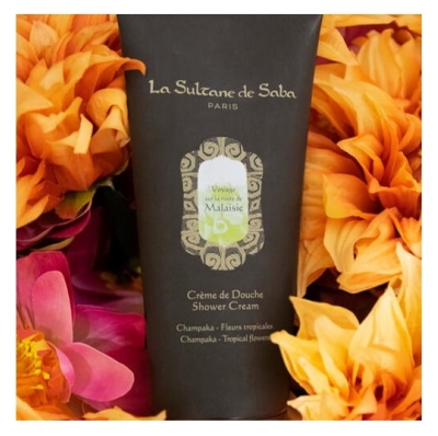 La Sultane de Saba Crème de Douche Champaka Jasmin Fleurs Tropicales