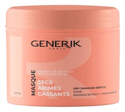 Generik Sausiem, Bojātiem, Lūstošiem Matiem Maska Generik 500ml