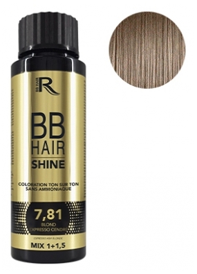 Generik Farbton Tönung 7,81 Aschblond Espresso BBHair Shine Generik