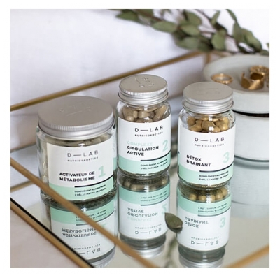 D-Lab Nutricosmetics Compléments Alimentaires Programme Action-Capitons D-Lab Nutricosmetics 1 mois