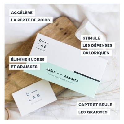 D-Lab Nutricosmetics Compléments Alimentaires Programme Brûle-Graisses D-Lab Nutricosmetics 1 mois
