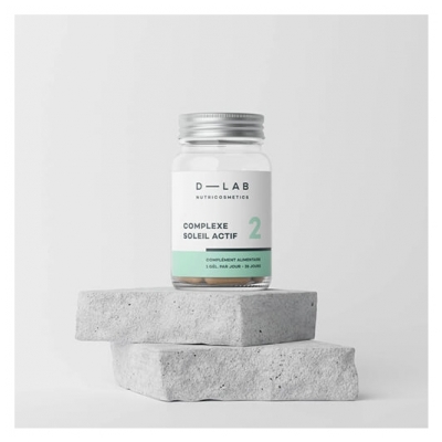 D-Lab Nutricosmetics Compléments Alimentaires Complexe Soleil Actif