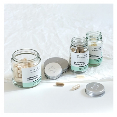 D-Lab Nutricosmetics Compléments Alimentaires Programme Masse Capillaire D-Lab Nutricosmetics 1 mois