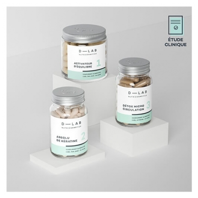 D-Lab Nutricosmetics Compléments Alimentaires Programme Masse Capillaire D-Lab Nutricosmetics 1 mois