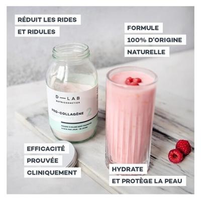 D-Lab Nutricosmetics Poudre Pro-Collagène Peau Neuve D-Lab Nutricosmetics 1 mois