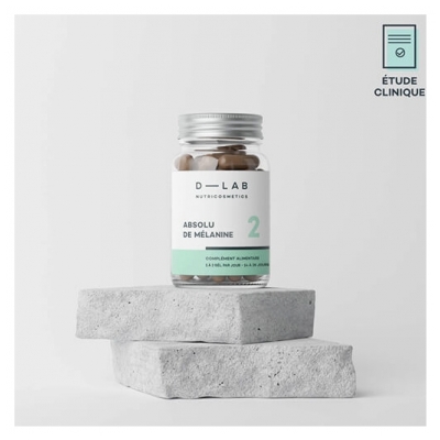 D-Lab Nutricosmetics Compléments Alimentaires Absolu de Mélanine D-Lab Nutricosmetics 1 mois