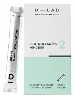 Bețișoare Pudră Pro-Colagen Slăbire D-Lab Nutricosmetics