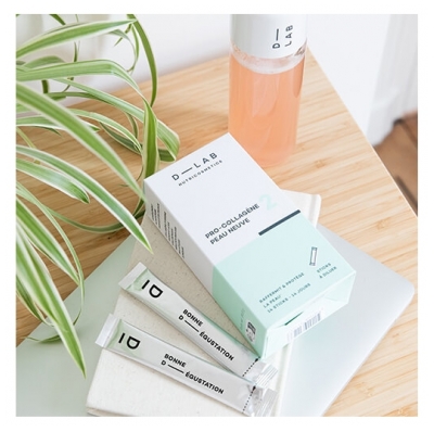 D-Lab Nutricosmetics Sticks Poudre Pro-Collagène Peau Neuve