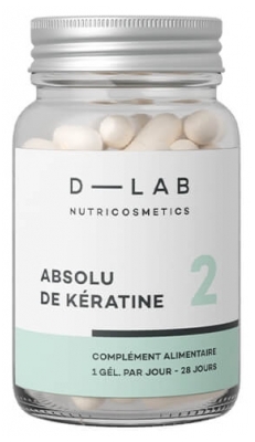 D-Lab Nutricosmetics Compléments Alimentaires Absolu de Kératine D-Lab Nutricosmetics 1 mois