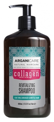 Shampoo Energizante Colagénio Arganicare