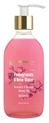 Arganicare Duschgel Granatapfel & Rosenwasser