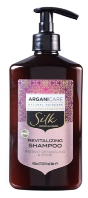 Arganicare Šampon pro konečnou brilanci s hedvábnými proteiny