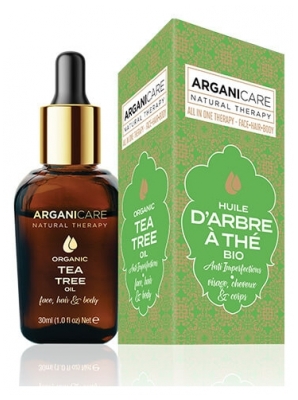 Arganicare Aceite del Árbol del Té Ecológico 3 en 1