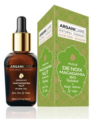 Arganicare Olio di Macadamia Biologico 3 in 1