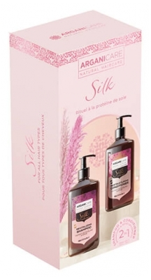 Arganicare Coffret Duo Lissant & Brillance Protéine de Soie