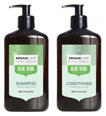 Arganicare Coffret Duo Hydratant & Régulateur Aloe Vera