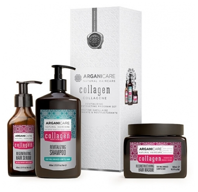 Arganicare Tretton-kit Vitaliserande & Volymgivande Kollagen
