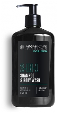 Arganicare 2v1 Sprchový Šampon pro Muže