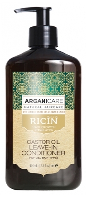 Arganicare Soin Sans Rinçage Protecteur Vitaminé Ricin