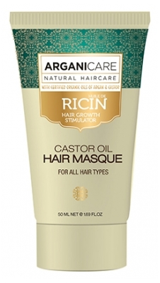 Arganicare Mască Fortifiantă cu Ulei de Ricin Arganicare 50ml