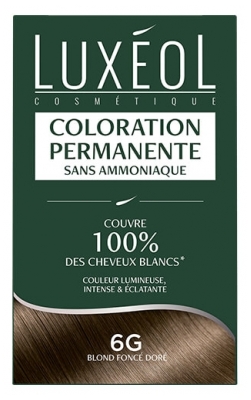 Luxeol Luxéol Zestaw Koloryzujący 6G Ciemny Złoty Blond