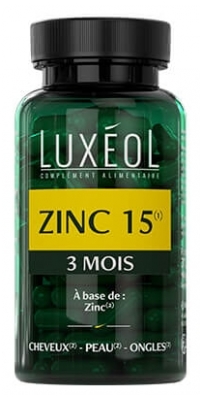 Luxéol Capsule Zinc 15