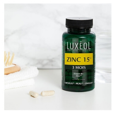 Luxéol Gélules Zinc 15