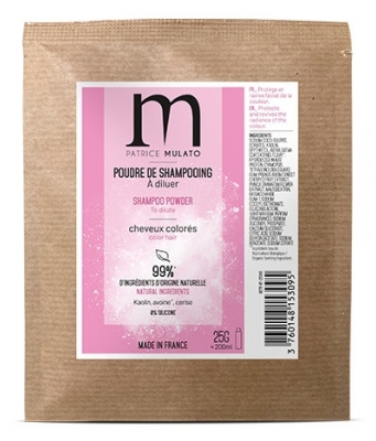 Patrice Mulato Poudre de Shampooing Cheveux Colorés Mulato