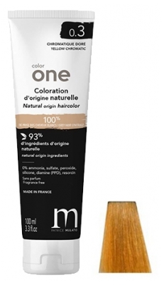 Patrice Mulato Coloration Naturelle 0.3 Chromatique Doré Color One Mulato