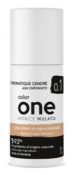 Patrice Mulato Coloration Naturelle 0.1 Chromatique Cendré Color One Mulato 30ml