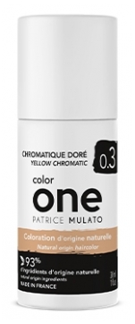 Patrice Mulato Coloration Naturelle 0.3 Chromatique Doré Color One Mulato 30ml