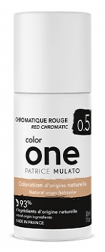 Patrice Mulato Coloration Naturelle 0.5 Chromatique Rouge Color One Mulato 30ml