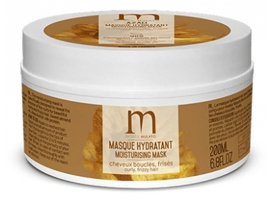 Patrice Mulato Mitrinošs Mitrināšanas Maska Cirtainiem Matiem Azali Mulato 200ml
