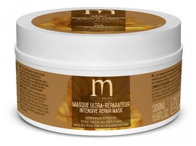 Patrice Mulato Mască Ultra Reparatoare Păr Drept Chimic Azali Mulato 200ml