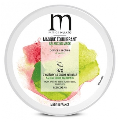 Patrice Mulato Subalansuojantis Kaukė Sausiems Galams Mišriems Plaukams Mulato 200ml