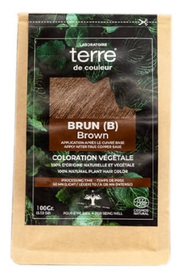 Terre de Couleur Coloration Végétale Brun B
