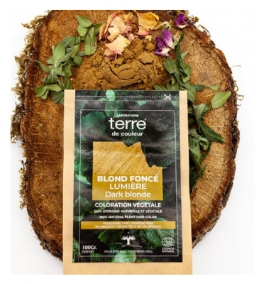 Terre de Couleur Coloration Végétale Blond Foncé Lumière
