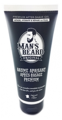 Moški brada pomirjujoč balzam po britju
