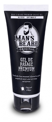 Man's Skæg Barberingsgel Tube Man's Beard 75ml