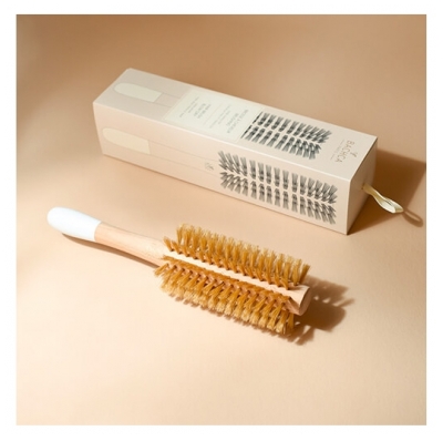 Bachca Brosse Ronde en Bois Sanglier