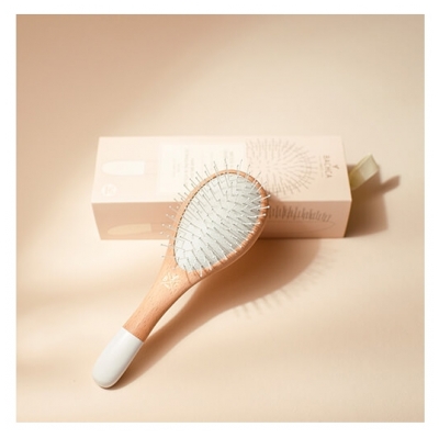 Bachca Brosse Pneumatique en Bois Petit Modèle