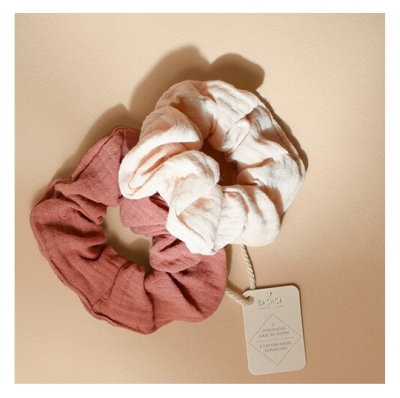 Bachca Lot 2 Chouchous Gaze de Coton