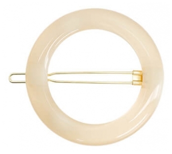 Bachca Barrette Ronde Ivoire
