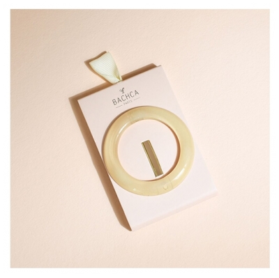 Bachca Barrette Ronde Ivoire