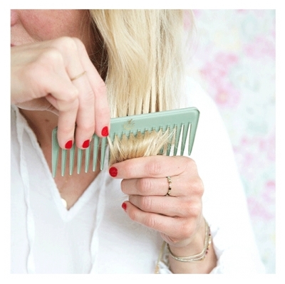 Bachca Peigne Opaline Vert d'Eau