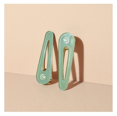 Bachca Barrettes Vert d'Eau x2