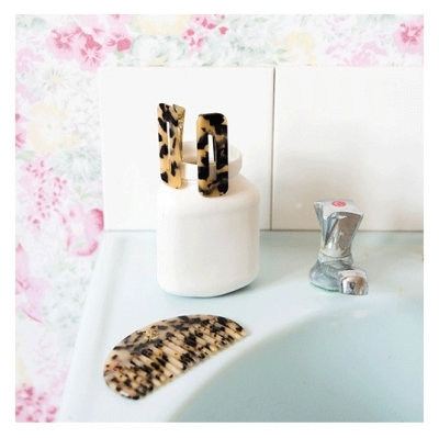 Bachca Lot Barrettes Ecaille